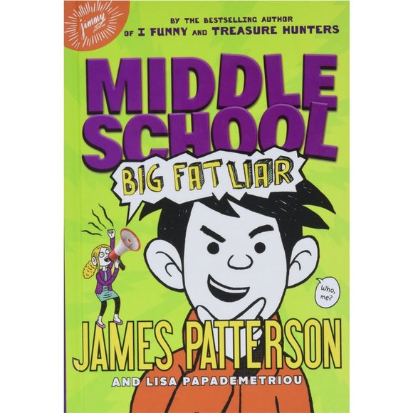 🍒4 for $20🍒 Middle School: Big Fat Liar by James Patterson HC Kids Book - Picture 1 of 1